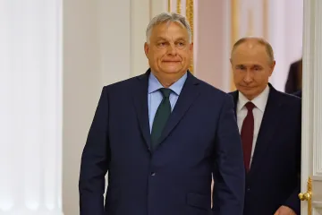 Orbán jednal s Putinem. Nezastupoval EU, upozorňují unijní představitelé