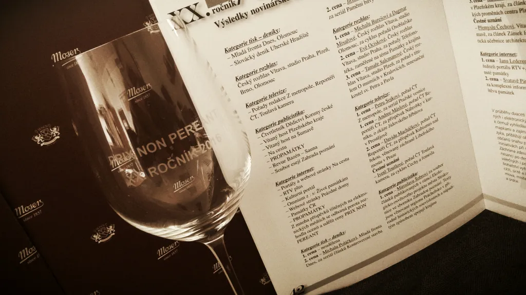 Výsledky soutěže Prix Non Pereant