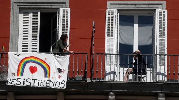 „Odoláme,“ slibuje jeden z obyvatel Madridu