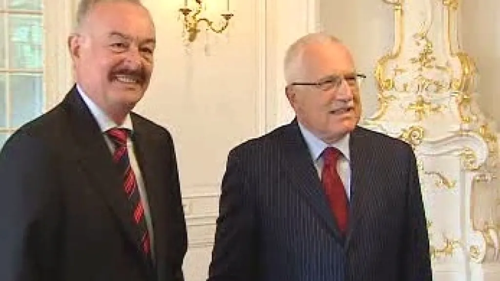 Václav Klaus a Přemysl Sobotka