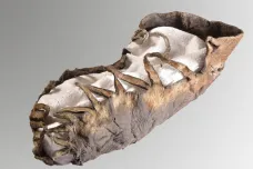 Archeologové našli v solném dole 2200 let starou dětskou botu