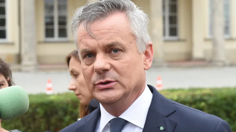 Polský generální inspektor historických památek Piotr Žuchowski