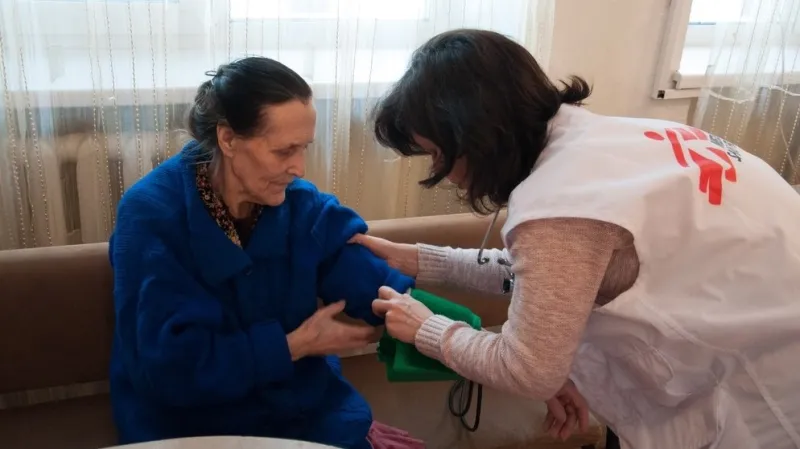 Lékaři bez hranic pomáhají ve Světlogosku