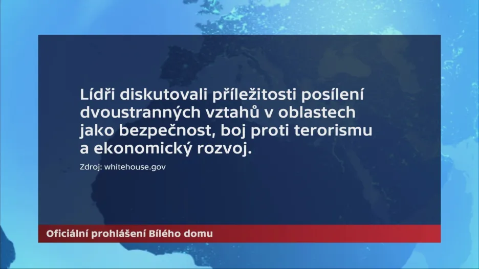 Oficiální prohlášení Bílého domu