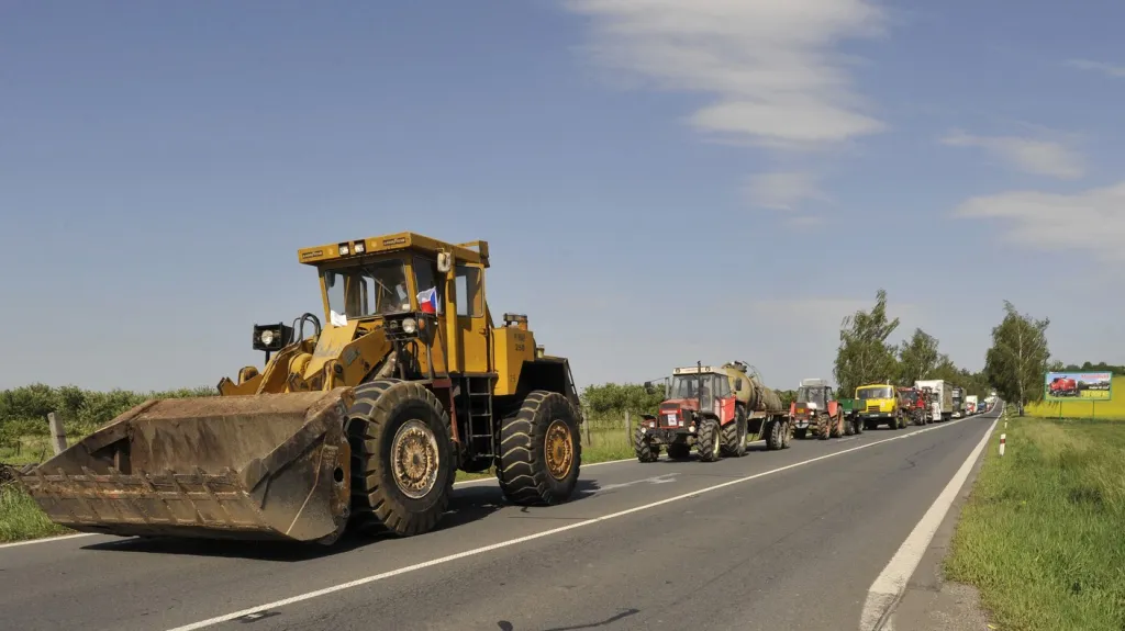 Protest zemědělců