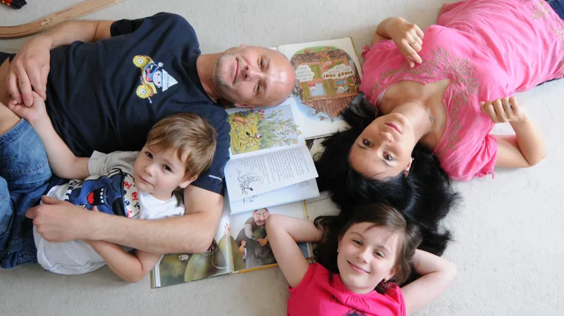 Helena, Marek, Alžběta a Štěpán Dohnalovi