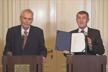 Prezident pověřil Babiše jednáním o sestavení vlády. Důvěru sněmovny nepožaduje