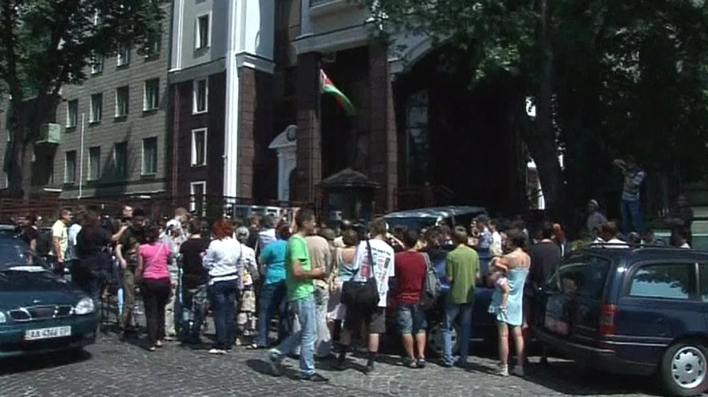 Protesty v Bělorusku