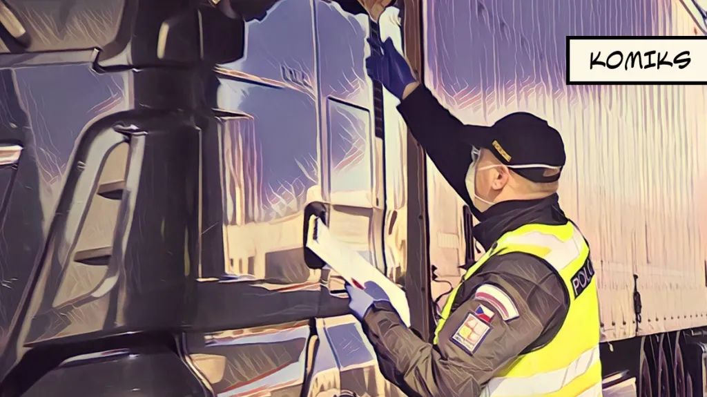 Policisté v první linii. Dodržování pravidel musí hlídat více než kdy jindy