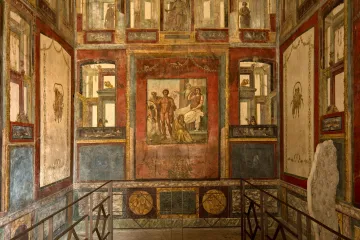 V Pompejích znovuotevřeli nádhernou vilu propuštěných otroků. Je to Sixtinská kaple města, říkají restaurátoři