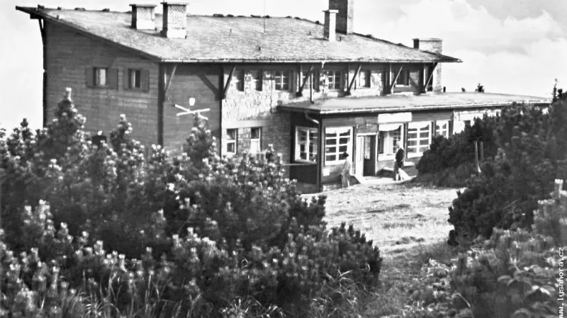 Původní Bezručova chata