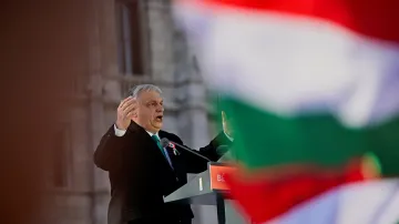 Maďarský premiér Viktor Orbán, 15. března 2026