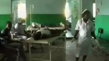Oběť násilí v Nigérii