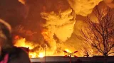 Požár v chemičce u Rotterdamu