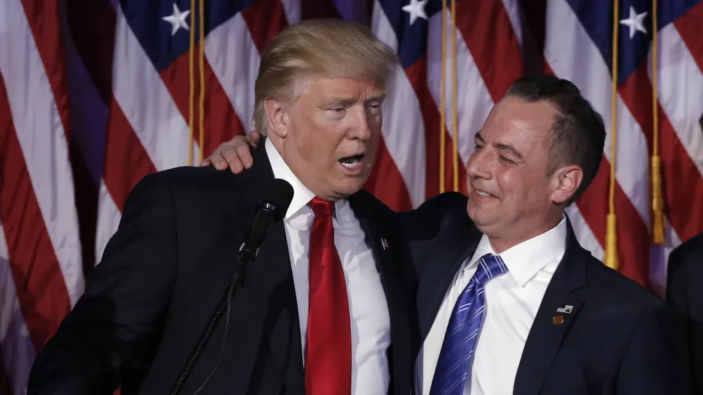 Donald Trump a Reince Priebus