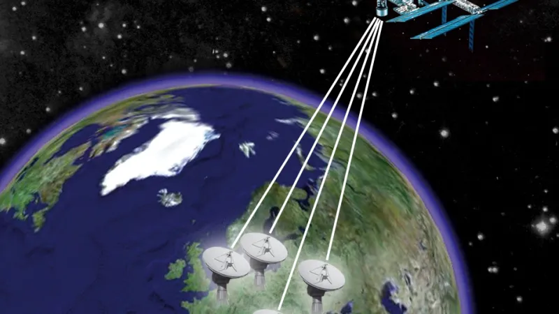 Princip měření času z ISS