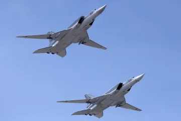 Ukrajinci hlásí, že poprvé sestřelili ruský strategický bombardér Tu-22M3