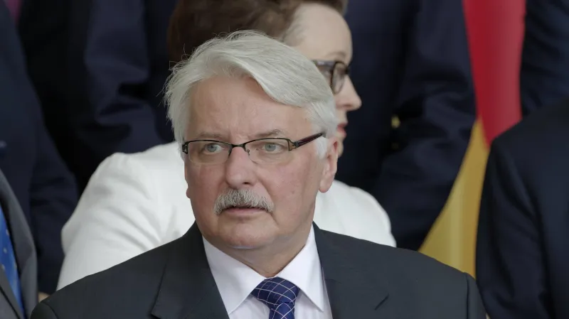 Šéf polské diplomacie Witold Waszczykowski