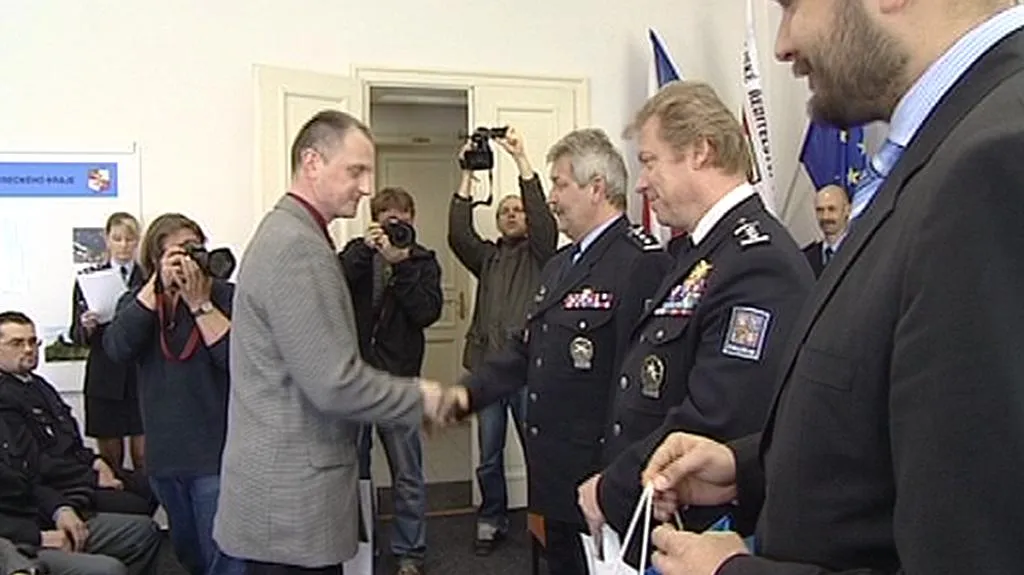 Vyznamenávání policistů