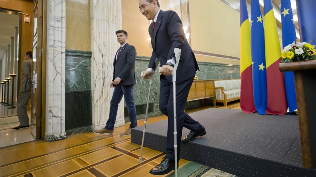 Rumunský premiér Victor Ponta