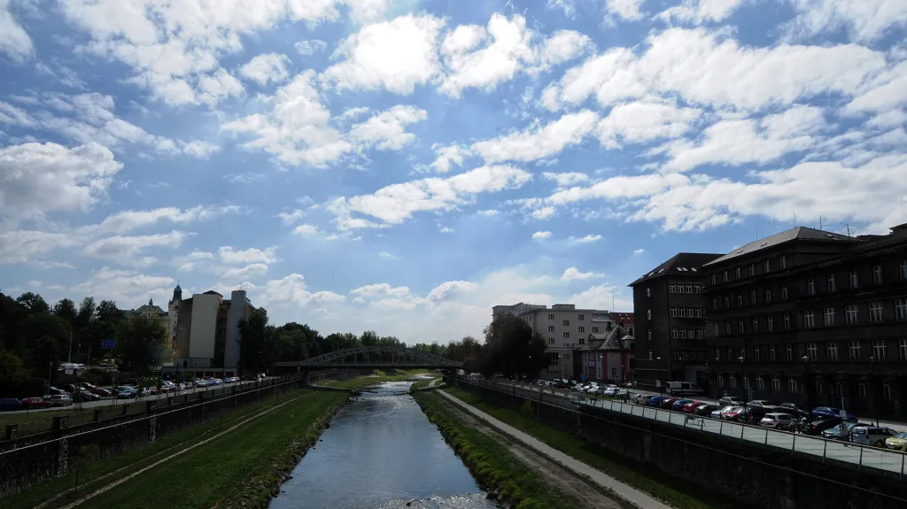 Ostrava - řeka Ostravice