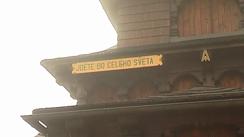 Kaple na vrcholu Radhoště