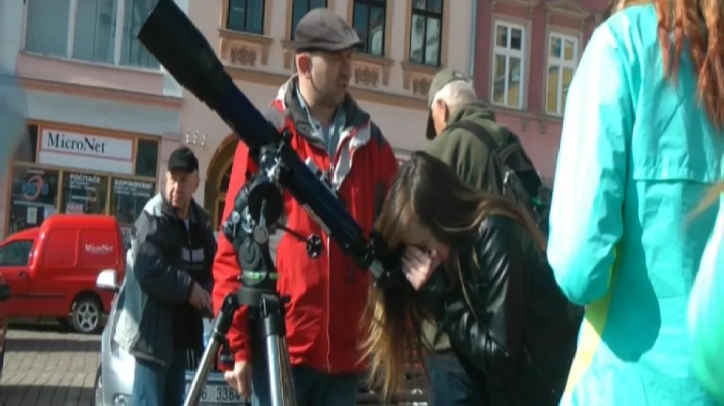 Zatmění slunce pozorovali i v Broumově