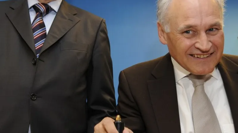 Bavorský ministr zemědělství a zřejmě budoucí bavorský premiér Horst Seehofer