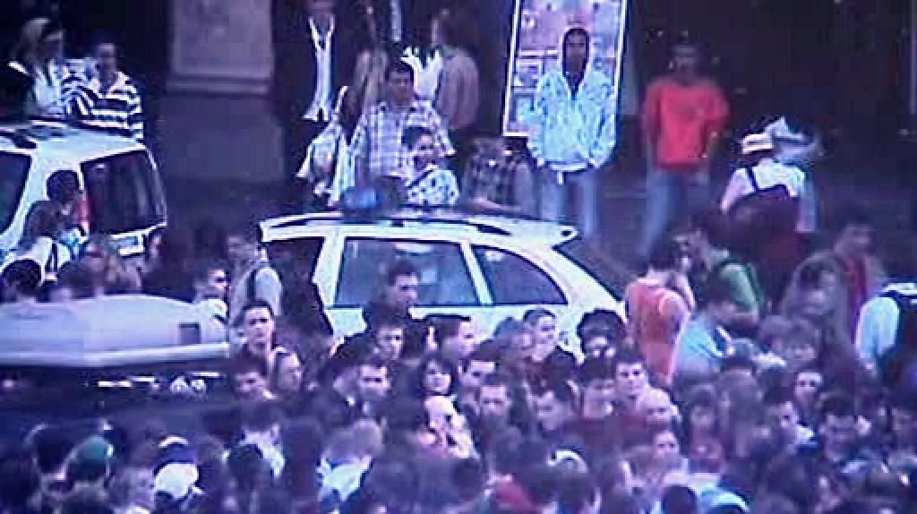 Záběry bezpečnostní kamery