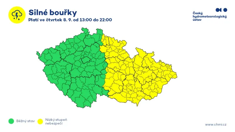 Výstraha meteorologů