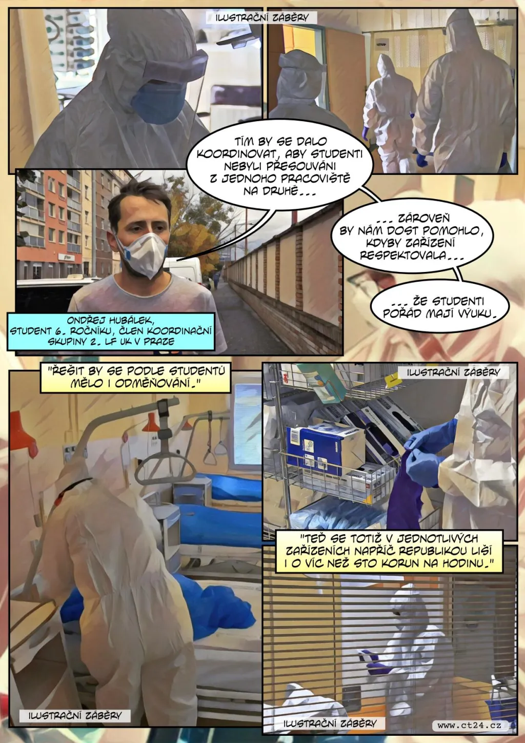 Medici v době krize pomáhají