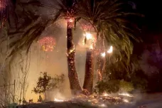 Hasiči pokročili v likvidaci kalifornských požárů, vítr se utišil. Reaganovu knihovnu pomohly zachránit kozy