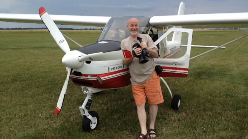 5. července jsem, díky Henrikovi Schenkovi, točil obrázky do seriálu Natočte vrtule