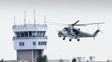 Cvičení Ample Strike se bude účastnit i technika náměšťské vrtulníkové základny