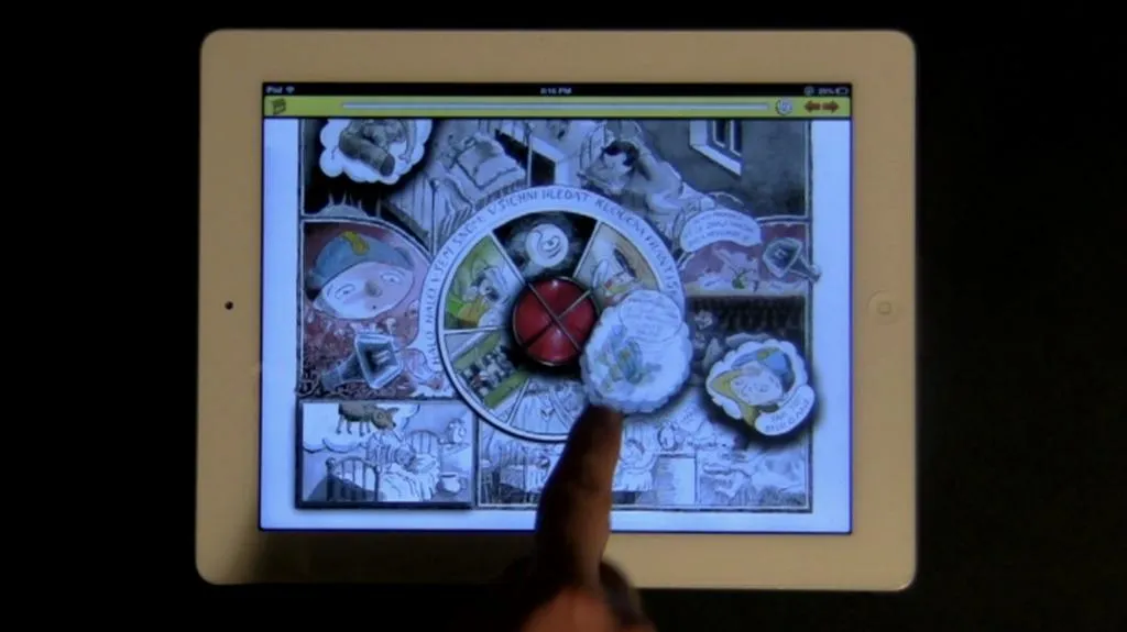 Interaktivní komiks Malý Alenáš