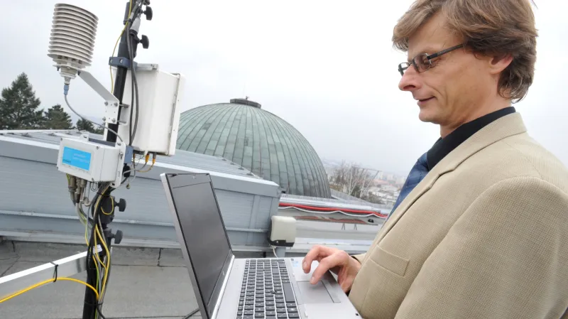 Měření kvality ovzduší v Brně