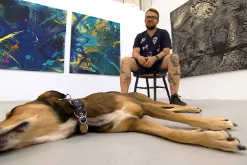 Výtvarník Martin Salajka: Příroda není idylická, ale je prosycená lovem a tlením