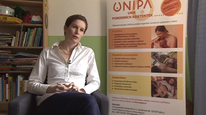 Kateřina Hájková Klíčová, výkonná ředitelka Unie porodních asistentek