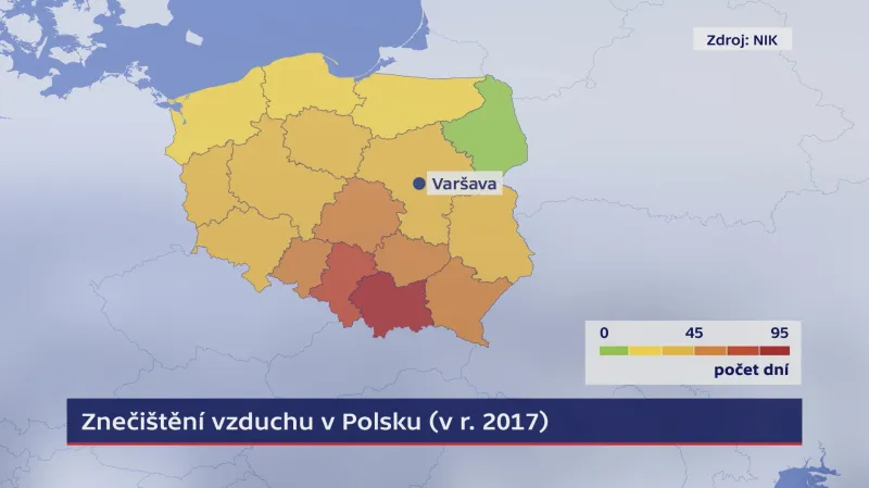 Znečištění vzduchu v Polsku