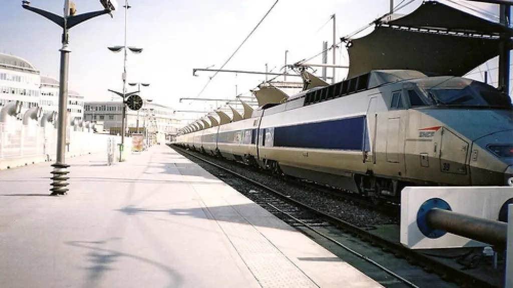 Vlakové nádraží v Nice