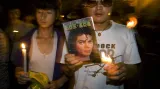 Fanoušci Michaela Jacksona v Číně