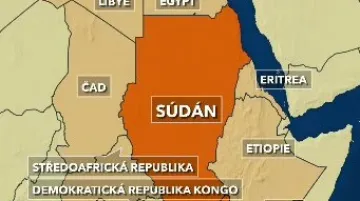 Mapa Súdánu
