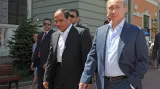 Abdal Fattáh Sísí a Vladimir Putin v Soči