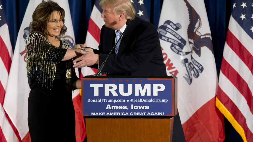 Sarah Palinová a Donald Trump