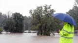 Povodně v Praze-Troji