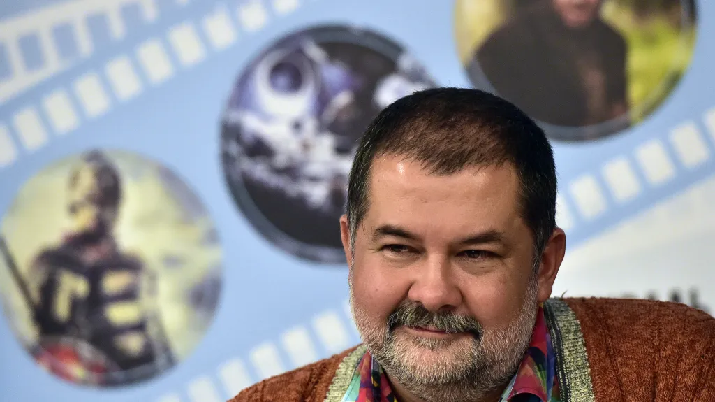 Sergej Lukjaněnko při autogramiádě v Praze (2018)