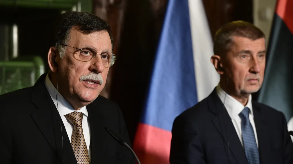Fáiz Sarrádž a Andrej Babiš