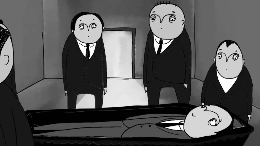 Z klipu kapely Poletíme? ke skladbě Moje poslední vůle