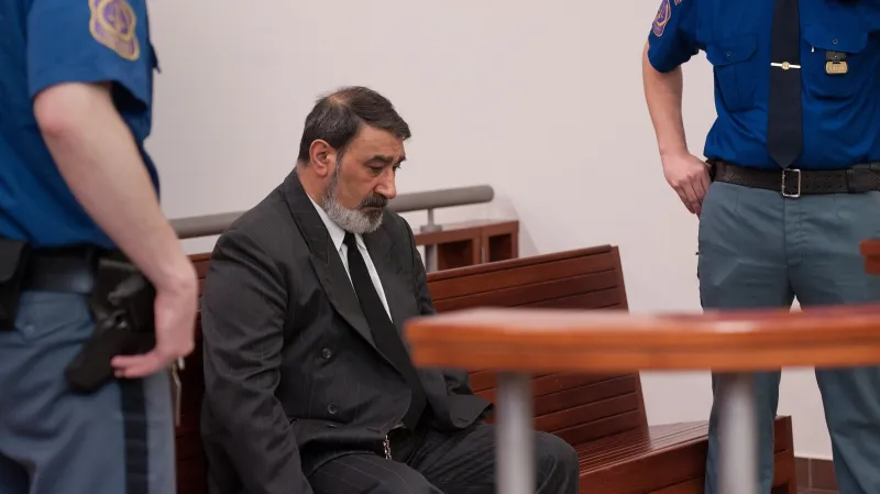 Odsouzený Milan Torák u soudu