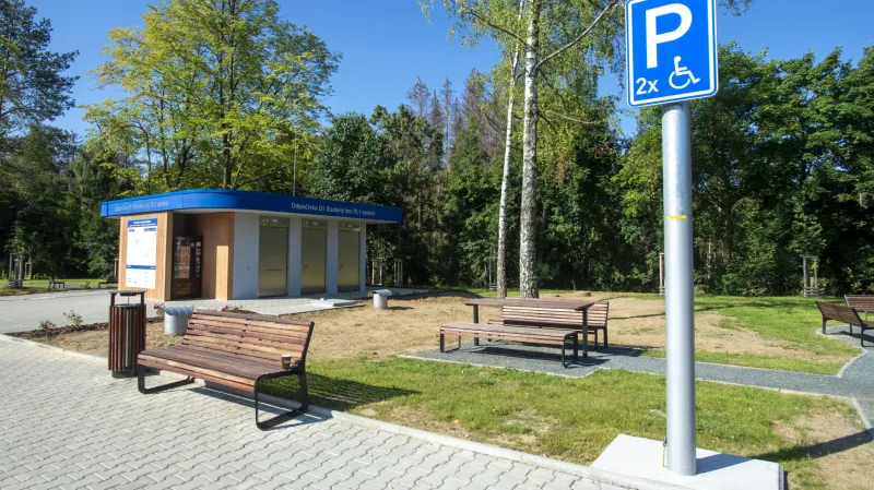 Odpočívka na 70. kilometru dostala moderní vybavení